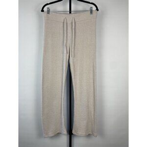 Barefoot Dreams CozyChic Lite Pull On Drawstring Gray Soft Pant Sz S Style 481